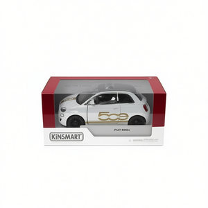 รถของเล่น Kinsmart Fiat 500e แบบหล่อขึ้นรูป ขนาด 1:28 ผลิตในอิตาลี - Product Image 1