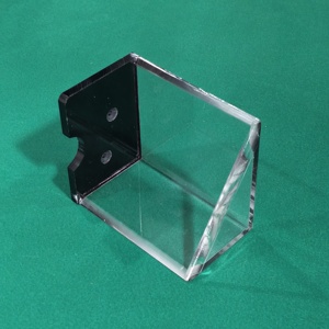 Bandeja de Descarte de Acrílico Transparente de 6 Mazos al por Mayor para Blackjack y Baccarat, Accesorios Profesionales de Cazinero de Grado <span class=keywords><strong>Casino</strong></span> - Product Image 3