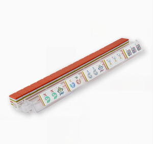 Ensemble de Mahjong américain professionnel prêt pour les tournois avec 160 tuiles, tapis de Mahjong et organisateur - Product Image 4