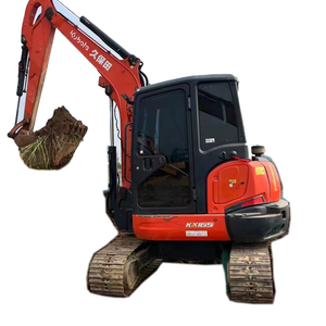 Moteur officiel EPA Vente en gros Pelle d'occasion Pelles sur chenilles Kubota d'occasion Pelle Kx165-5 6 tonnes d'occasion - Product Image 1