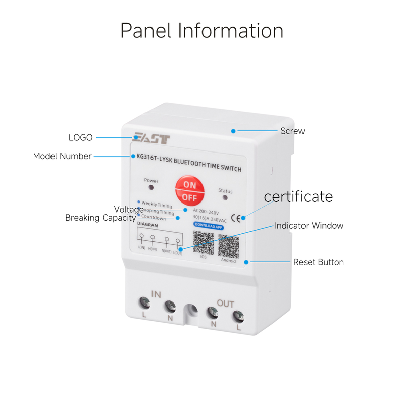 EAST KG316T X 30A Smart Programmable