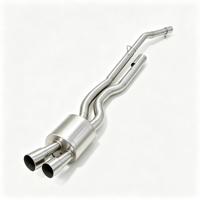 Tuyau d'échappement Catback avec valve pour BMW 540/540i G30/G38, silencieux arrière en acier inoxydable, amélioration du son sportif
