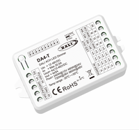 Contrôleur DALI à tension constante SKYDANCE 4CH 5A 12-48VDC, variateur LED DT8, contrôleur LED DALI DT6 pour bande LED DA4-T