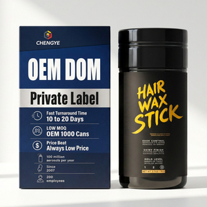 Cire coiffante non grasse à application facile <span class=keywords><strong>pour</strong></span> le contrôle des bords - Brillance élégante et soyeuse avec huile de coco et huile minérale nourrissante - Product Image 1