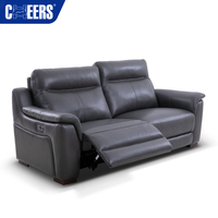 MANWAH CHEERS Euro Leder Power Liege sofa 2 2 2 1 Gepolstertes Sofa garnitur mit USB für Wohnzimmer