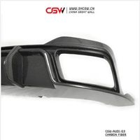 2019-2023 Q3 Kit carrosserie Diffuseur arrière pour Audi Q3 Sportback SUV Matériau PP Q3 SQ3 RSQ3