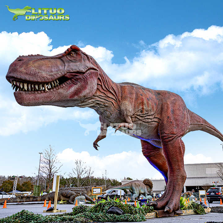 リアルなT-rexティラノサウルスレックス等身大アニマトロニック巨大 