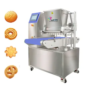 Çin Bakenati BNT-700A fabrika kaynağı yumuşak çerez Depositor makinesi tel kesim çerez bisküvi yapma makinesi