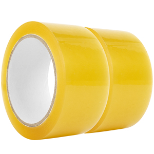 Giá thấp <span class=keywords><strong>Bopp</strong></span> bao bì niêm phong băng tự dính <span class=keywords><strong>Bopp</strong></span> đóng gói Băng Carton Đóng Gói Băng màu vàng 45um - Product Image 2