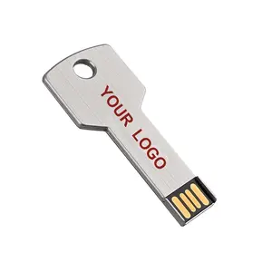 रंगीन कस्टम मेटल USB कुंजी के आकार का पेन ड्राइव 8GB 16GB 32GB 64GB 128GB सपोर्ट 2.0 3.0 कुंजी फ्लैश मेमोरी USB स्टिक