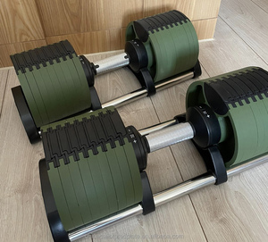 Wholesale <strong>Adjustable</strong> Gen 2 80LB 90LB 100LB 2kg Increments 36KG 40KG 43KG Weightlifting <strong>Dumbbell</strong> <strong>Set</strong> - Product Image 4