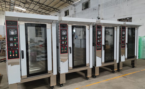 Lò nướng đối lưu bằng thép không gỉ hiệu quả cao thương mại khí nóng đối lưu điện cho Nhà hàng bánh - Product Image 6