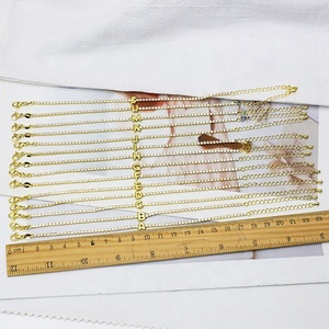 Birthday Women's Vintage Christian 18K Gold-Plated Cotton Cord Bracelet with <b>Letter</b> <b>Charms</b> - Product Image 6