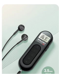 OEM Precio Sorpresa Vender Mini Dab-Fm Radio de baja potencia usando Lcd Pantalla de matriz de puntos Radio FM digital portátil - Product Image 3