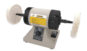 ماكينة التلميع ذات السرعة المزدوجة ، ماكينة التلميع ذات السرعة من الأكريليك والخشب لضبط المجوهرات ، ماكينة تلميع صغيرة - Product Image 3