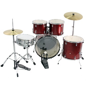 Batería de <span class=keywords><strong>Jazz</strong></span> de Alta Gama con Soporte Cromado y Tubo de Soporte Reforzado, Parche Transparente, Precio de Fábrica Económico - Product Image 3