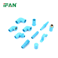 IFAN alta calidad TIS estándar fontanería PVC accesorios de tubería acoplamiento codo Tee todos los tamaños UPVC tubería de agua materiales de fontanería