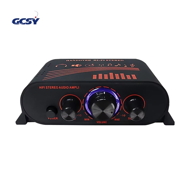AK170 Compact Size Audio Power Amplifier Portable Sound Amplifier Speaker Amp for Car Home Compact Size Audio Power Amplifier