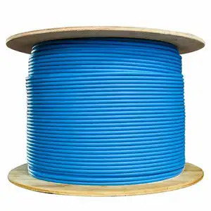 Low Price Pure Copper Pvc 23 24 Awg 350 Mhz 305m Utp Cat6 Cable Cat 6 Ethernet Cable For Lan Communication