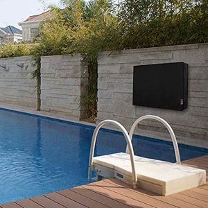 Housse de protection universelle pour téléviseur LG de 40 à 43 pouces, résistante aux rayures, avec joint inférieur intérieur, étanche aux intempéries, pour télécommande. - Product Image 4