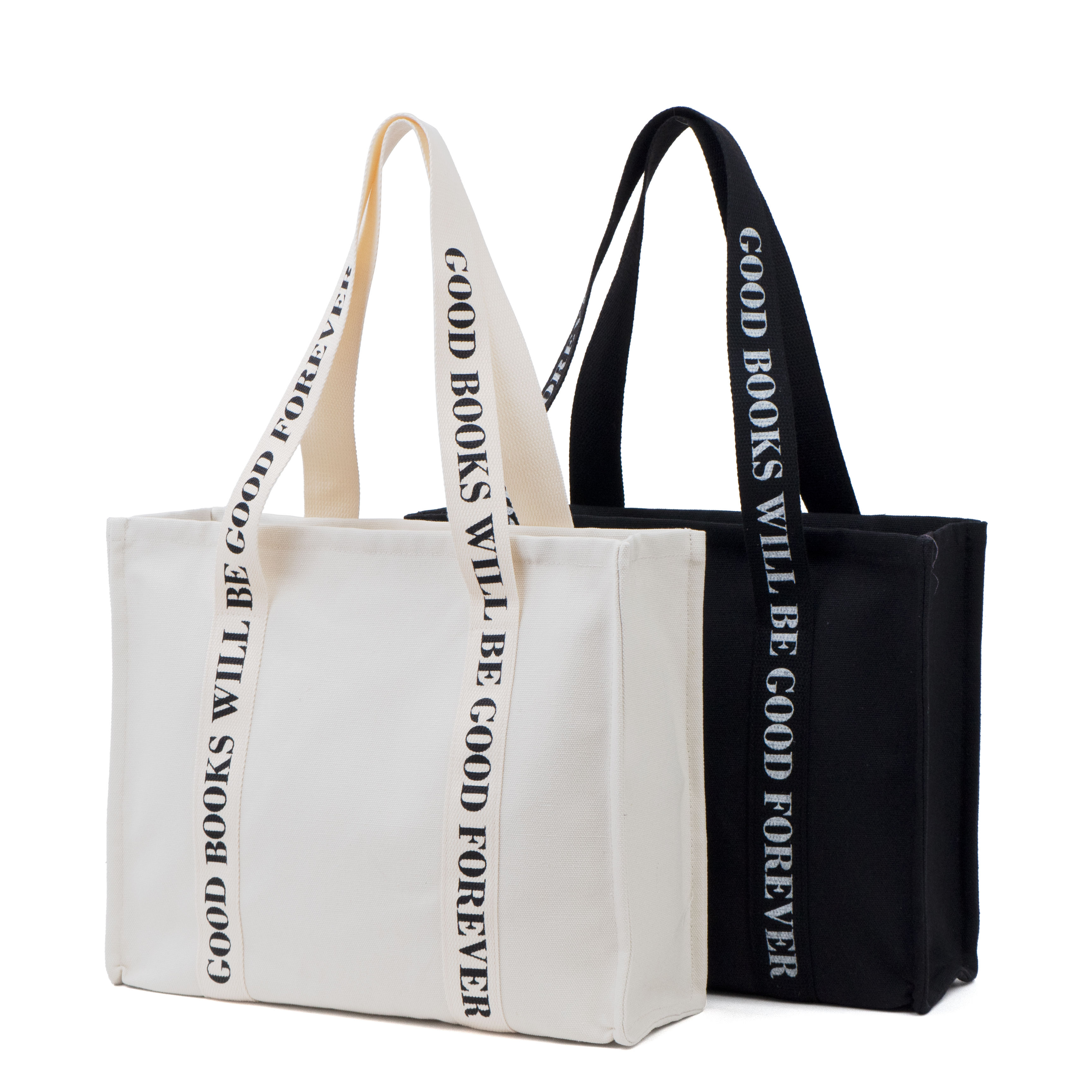 16oz Thick Cotton Fabric Tote Bag Reusable Stylish