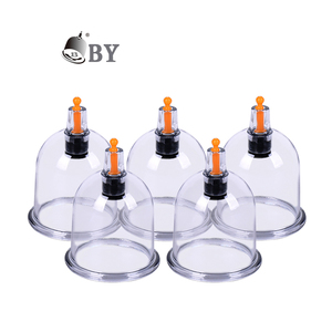 BY Haute Qualité B01 Ventouses de Massage Transparentes à Aspiration Sous Vide de 6,8 cm pour le Corps, pour Hijama et Médecine Chinoise, Vente en Gros - Product Image 6