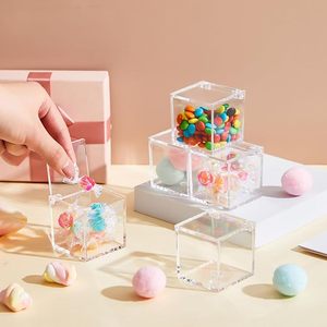 Boîte <span class=keywords><strong>de</strong></span> rangement en acrylique, petite boîte en plastique pour le <span class=keywords><strong>bureau</strong></span>, le maquillage, les loisirs créatifs, les bijoux, les cotons-tiges, conteneur <span class=keywords><strong>de</strong></span> rangement pour fraises - Product Image 6