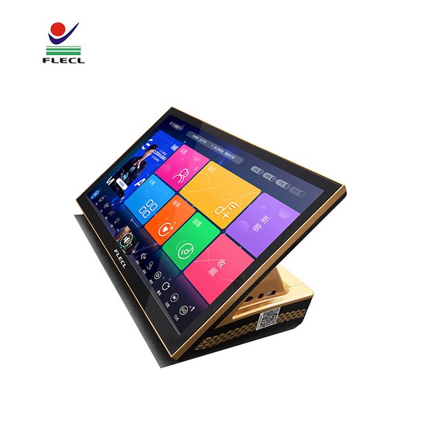 New Style Karaoke Machine 19Inch Wifi Touch Screen Ktv Karaoke System Set All in One Chinese Singing Machine