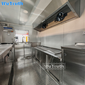Foodcart mobile équipé en fibre de verre et aluminium Foodcart All-Interior Deck <span class=keywords><strong>Foodtruck</strong></span> pour Snack and Chip Foods - Product Image 4