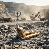 El Transpaleti 2 Ton Kapasiteli Naylon PU Forklift Tekerlekleri 1 Yıl Garantili Arazi ve İç Mekan Kullanımı