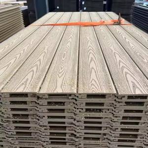 Revêtement mural en composite bois-plastique en gros, panneau mural WPC anti-UV pour extérieur, pour la décoration - Product Image 3