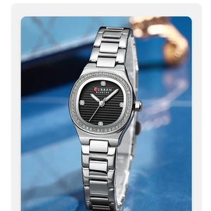 Montre pour femme Curren 9101, mode et loisirs, avec bracelet en acier, montre de luxe avec diamants incrustés, montre étanche pour femme, cadeau - Product Image 5