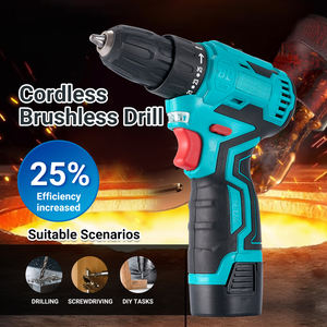 Perceuse <span class=keywords><strong>sans</strong></span> <span class=keywords><strong>fil</strong></span> 16V <span class=keywords><strong>sans</strong></span> balais, 25 réglages de couple, avec roulements doubles de précision, perceuse électrique à 2 vitesses pour l'amélioration de l'habitat et le bricolage - Product Image 3