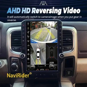 Radio con Pantalla Táctil Android para Automóvil, Reproductor Multimedia con Carplay, Unidad Principal con Reproductor de Video para Dodge RAM 1500, Modelos 2013-2017 - Product Image 3