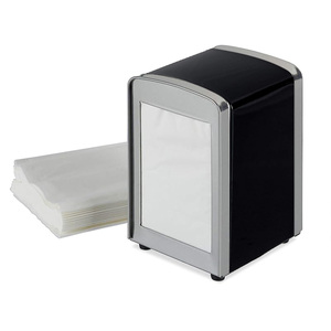 Servilletas de Papel Negras para Cócteles 24x24 Cm, Servilletas para Aperitivos de Bar - Product Image 1