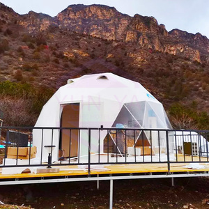 Facile installazione tenda campeggio Custom tenda per feste case all'aperto 4 stagione Hotel Igloo campeggio <span class=keywords><strong>tende</strong></span> con bagno e <span class=keywords><strong>tende</strong></span> - Product Image 2