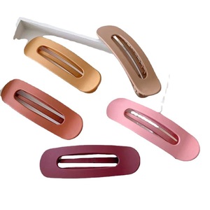 Pinza para el pelo grande minimalista de resina plástica para mujer, uso diario, 13 cm - Product Image 5