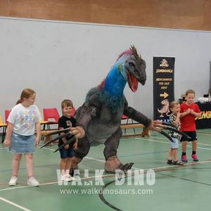 Costume de dinosaure animatronique grandeur nature Therizinosaurus avec contrôle de mouvement pour parcs à thème, centres commerciaux, aéroports, films - Product Image 6