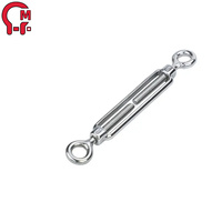 HLM din1480 tendeur de câble en acier inoxydable, corps ouvert galvanisé