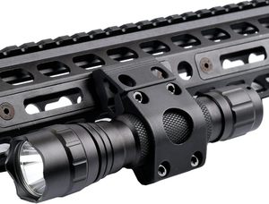 Тактический фонарь ZOOMFIRE с мощным дальнобойным белым светодиодом, из алюминиевого сплава, перезаряжаемый, с функцией яркого освещения - Product Image 1