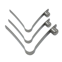 Clips à ressort personnalisés pour pagaies de kayak, clips pour poteaux de tente, clips à bouton-poussoir à ressort, clips de verrouillage à ressort - Usine de Dongguan
