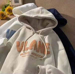 Blank 330grams <b>White</b> Digital Printing Plain Dyed Half Zip Fleece Color Blocking Gothic Unisex Plus Size Vend Clothing - Product Image 5