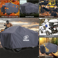 Housse de protection pour VTT en tissu Oxford 420D de qualité supérieure, protection contre l'eau, les UV et le vent, pour Can-am, Suzuki, Kawasaki, Honda