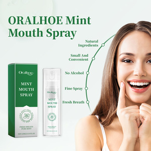 ORALHOE <span class=keywords><strong>Spray</strong></span> buccal à la menthe de haute qualité <span class=keywords><strong>pour</strong></span> une haleine fraîche et durable, portable - Product Image 3
