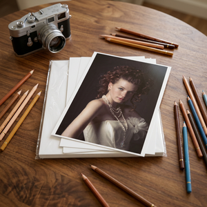 Papier photo compatible jet d'encre brillant, format A4, surface perlée, enduit de résine, rouleaux et feuilles, 115-300g, impression numérique - Product Image 1