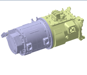 C2000A 200KW 1300N.m 3-in-1 PMSM <b>Drive</b> Motor New Condition Magnet Synchronous for Heavy Trucks - Product Image 2