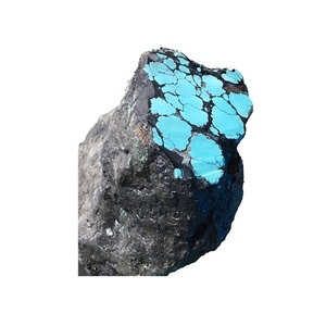 Tela de araña de azul oscuro Natural, 100% Natural, turquesas, Hubei, Mineral rugoso, materia Natural china - Product Image 6
