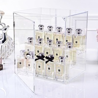 Organisateur en acrylique Transparent, 10 pièces, pour bouteille de parfum