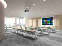 Table de formation pliable pour salle de réunion d'hôtel, table de formation rabattable