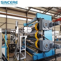 Extrudeuse de plastique à vis simple pour plaques PP épaisses, machine d'extrusion pour planches à découper PP de 3 à 20 mm